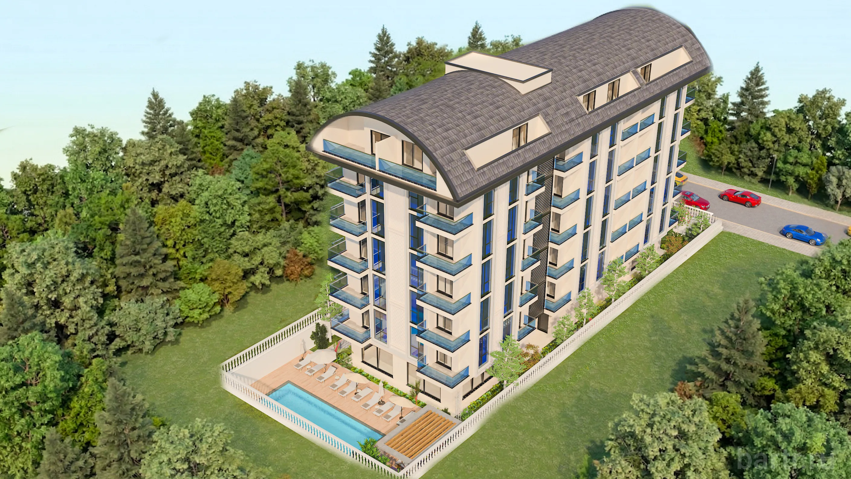 Фото: Продажа квартиры в Махмутларе, Турция. Купить квартиру в Турции недорого.